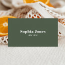 Search for classy business cards Elegant