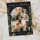 Search for dark red christmas cards Minimalist