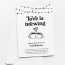 Search for coffee bridal shower invitations Hand drawn