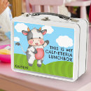 Search for cow lunch boxes Watercolor