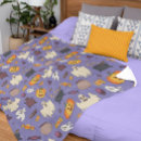 Search for purple halloween blankets Ghost