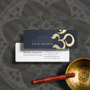 Search for om symbol business cards Yoga instructor