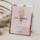 Search for ice cream wedding signs Pink