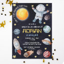 Search for space party invitations Rocket ship