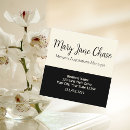 Search for simplistic business cards Professional