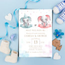 Search for elephant gender reveal Watercolor