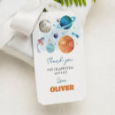 Search for outer space gift tags Rocket ship