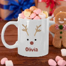 Search for gold reindeer mugs Xmas