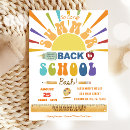 Search for kids back to school invitations End of summer party