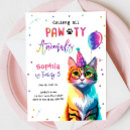 Search for kittens invitations Let's pawty