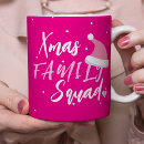 Search for pink santa mugs Typography