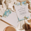 Search for teal turquoise and gold wedding invitations Couple