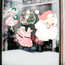 Search for vintage christmas window decals Retro