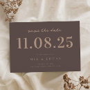 Search for brown invitations Chic