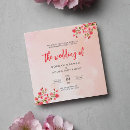 Search for watercolor cherry blossom wedding invitations Botanical