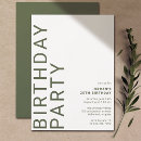Search for moss green invitations Gender neutral