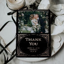 Search for glam wedding thank you cards Vintage