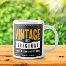 Search for vintage year mugs Distressed