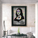 Search for the mona lisa posters Da vinci