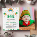 Search for st patricks 1st birthday invitations St patrick's day