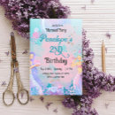 Search for mermaid party invitations Purple