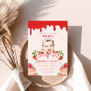 Search for strawberry cake invitations Pink