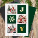 Search for real foil christmas cards Joy