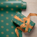 Search for green and gold christmas wrapping paper Simple