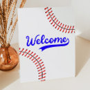 Search for baseball welcome signs Baby shower