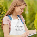 Search for sophisticated aprons Simple