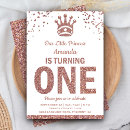 Search for rose gold first birthday Glam