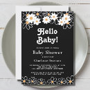 Search for hello baby invitations Floral