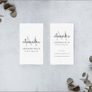 Search for office cleaning business cards Black and white