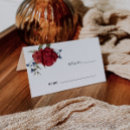 Search for floral wedding place cards Rustic