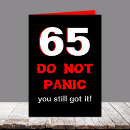Search for 65th birthday Sixty five