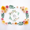 Search for pink and green baby shower invitations Modern