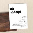 Search for text baby shower invitations Minimalist