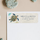 Search for green sea turtle return address labels Nautical