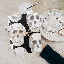 Search for happy halloween wrapping paper Black and white