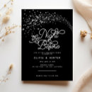 Search for silver rehearsal dinner invitations Celestial