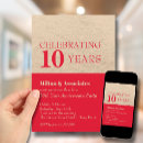 Search for anniversary celebration invitations Business event