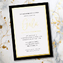 Search for black tie dinner invitations Corporate