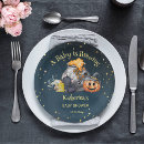 Search for halloween baby shower plates Pumpkin