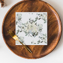 Search for floral wedding napkins Classic