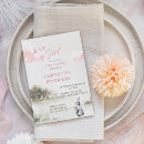 Search for minimal baby girl shower invitations Pastel