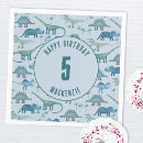 Search for dinosaur birthday decor T rex