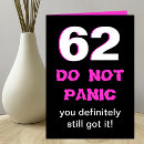 Search for 62 birthday cards Over the hill