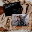 Search for unique engagement party invitations Engaged