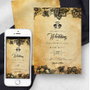 Search for skull wedding invitations Elegant