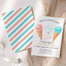 Search for gender reveal invitations Pink and blue